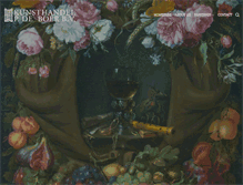 Tablet Screenshot of kunsthandelpdeboer.com